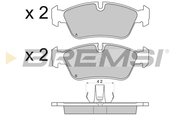 BREMSI BP2745