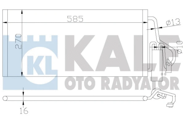 KALE OTO RADYATOR 342915