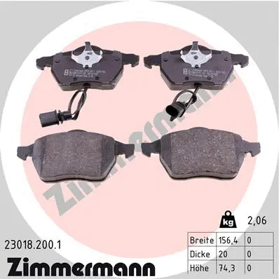 ZIMMERMANN 230182001