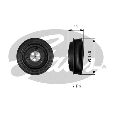 GATES TVD1134