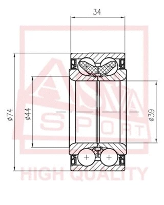 ASVA DAC3974003634