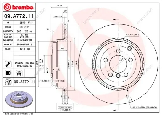 BREMBO 09A77211
