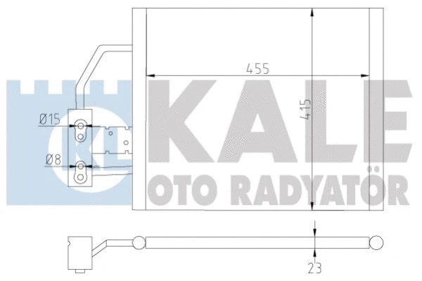 KALE OTO RADYATOR 343055
