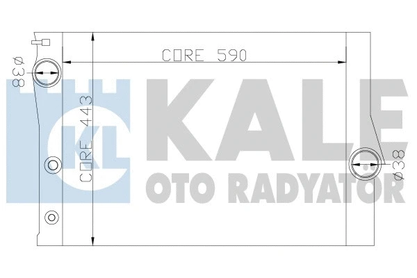 KALE OTO RADYATOR 342235