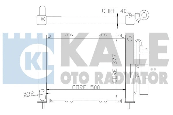 KALE OTO RADYATOR 382400
