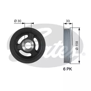 GATES TVD1061
