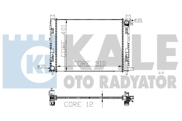 KALE OTO RADYATOR 305900