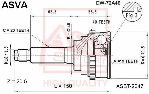 ASVA DW72A40