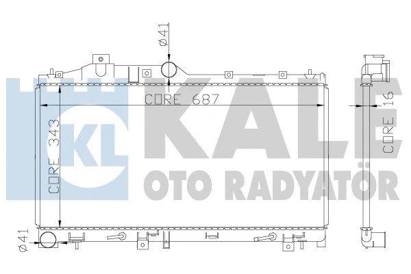 KALE OTO RADYATOR 365000