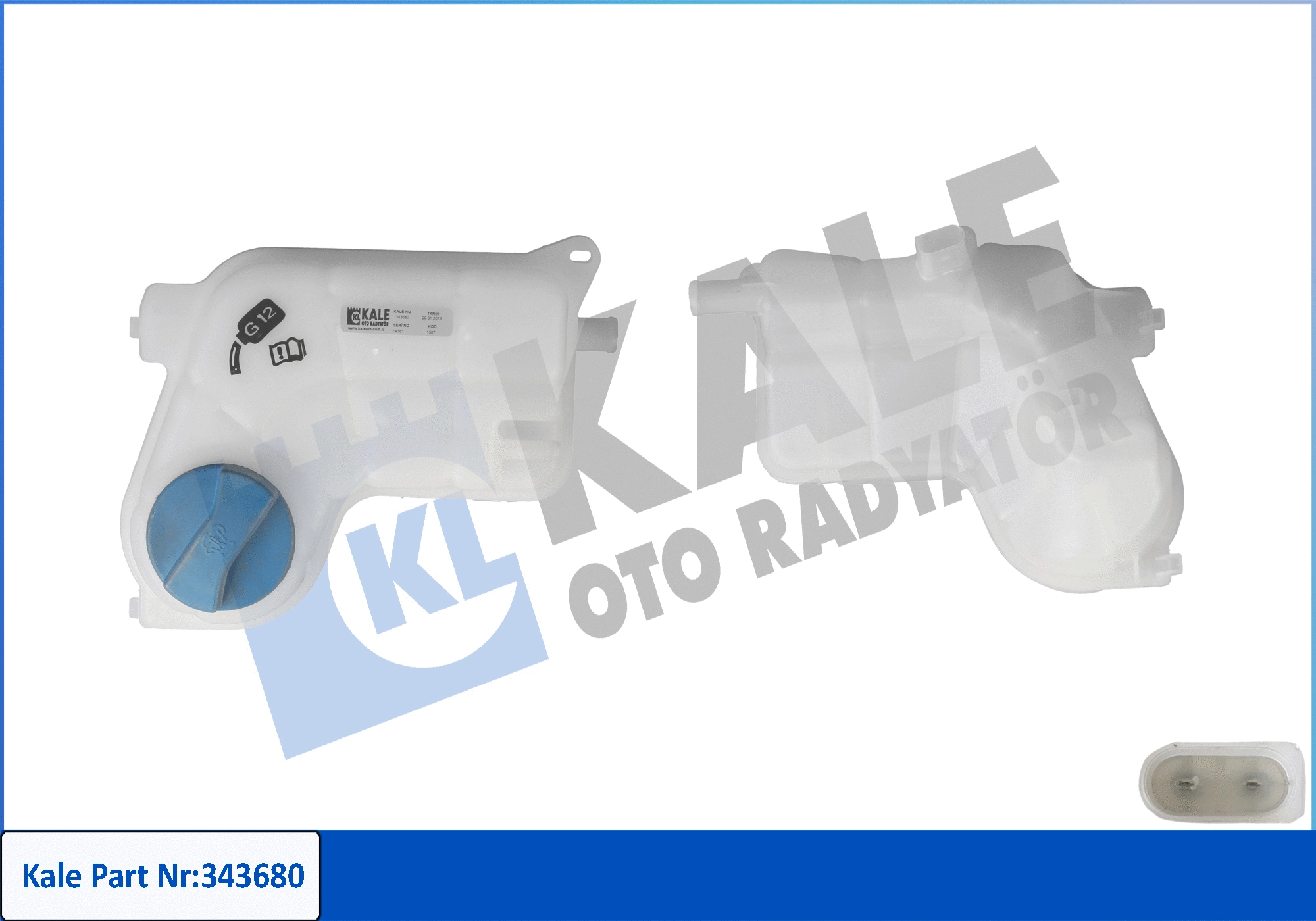 KALE OTO RADYATOR 343680