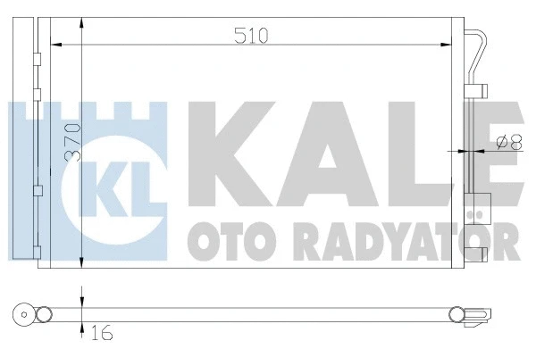 KALE OTO RADYATOR 380200