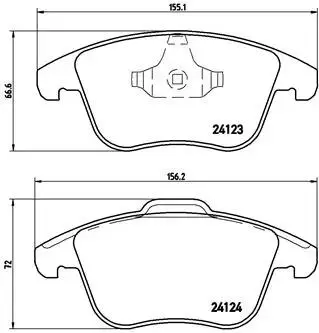 BREMBO P44020