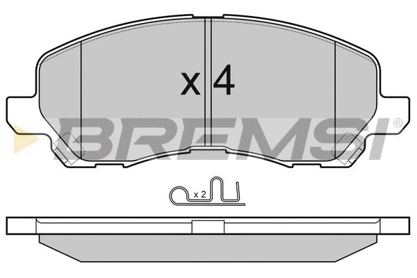 BREMSI BP3080