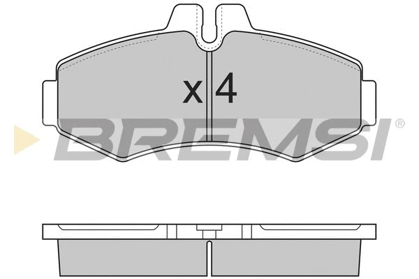 BREMSI BP2821