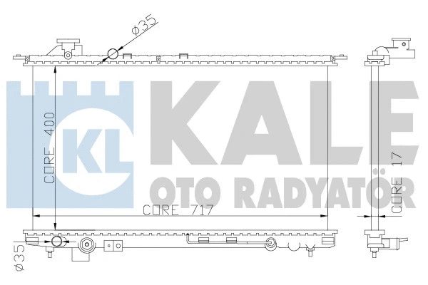 KALE OTO RADYATOR 369300