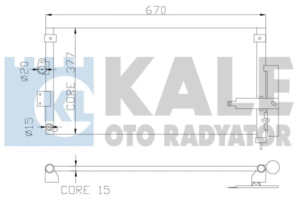 KALE OTO RADYATOR 386900
