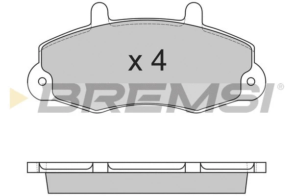 BREMSI BP2525