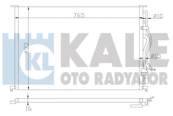 KALE OTO RADYATOR 342940