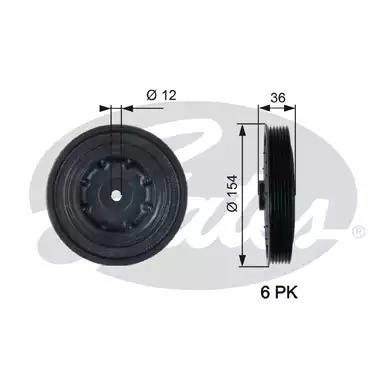 GATES TVD1128
