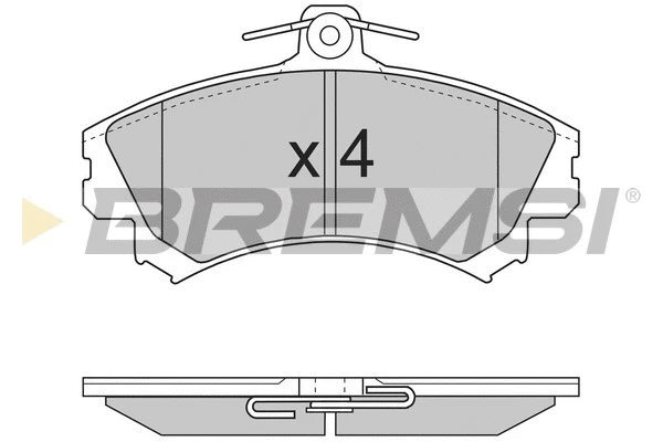 BREMSI BP2702