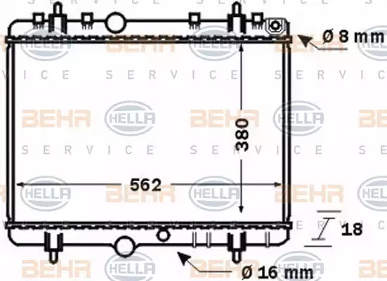 HELLA 8MK376771391