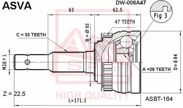 ASVA DW006A47