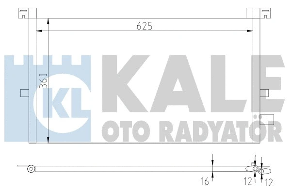 KALE OTO RADYATOR 378700