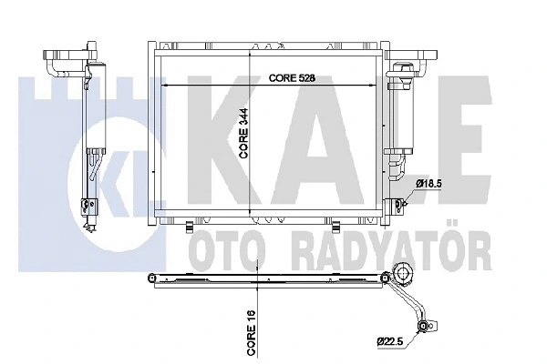 KALE OTO RADYATOR 342520