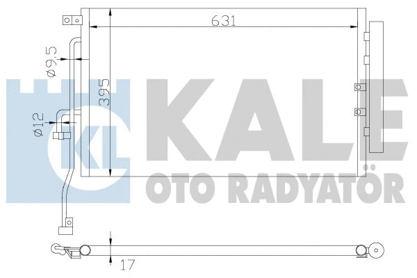 KALE OTO RADYATOR 391000