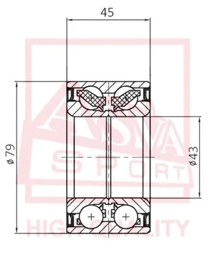 ASVA DAC43790045