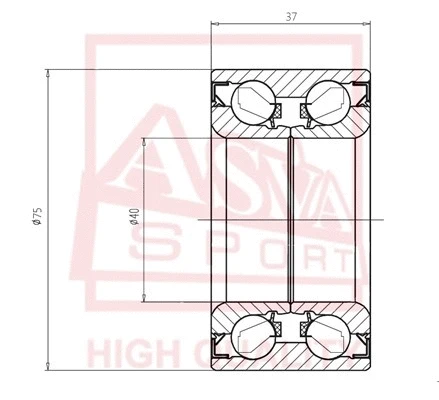 ASVA DAC40750037