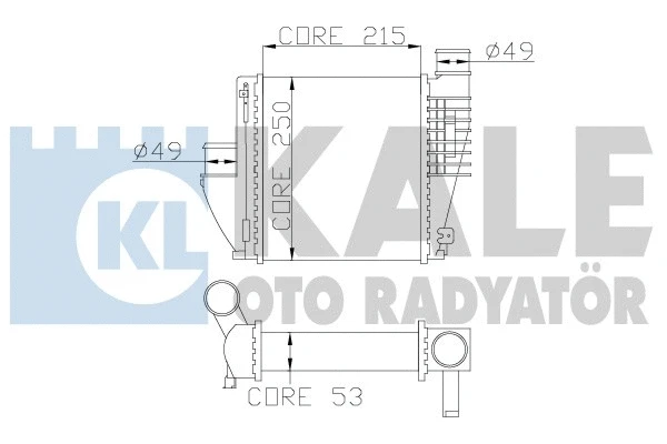 KALE OTO RADYATOR 342815