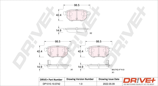 DR!VE+ DP1010100742