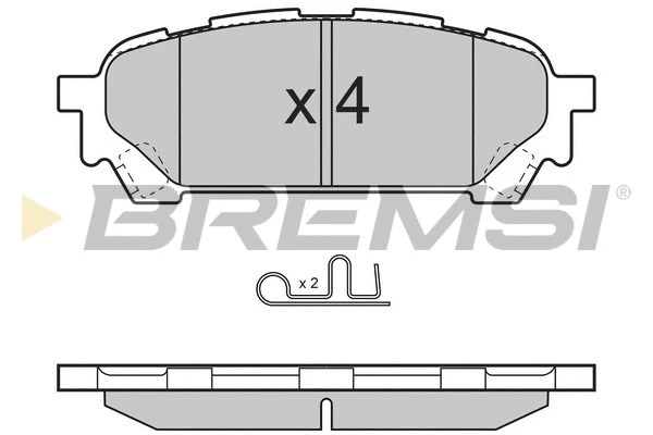 BREMSI BP3270