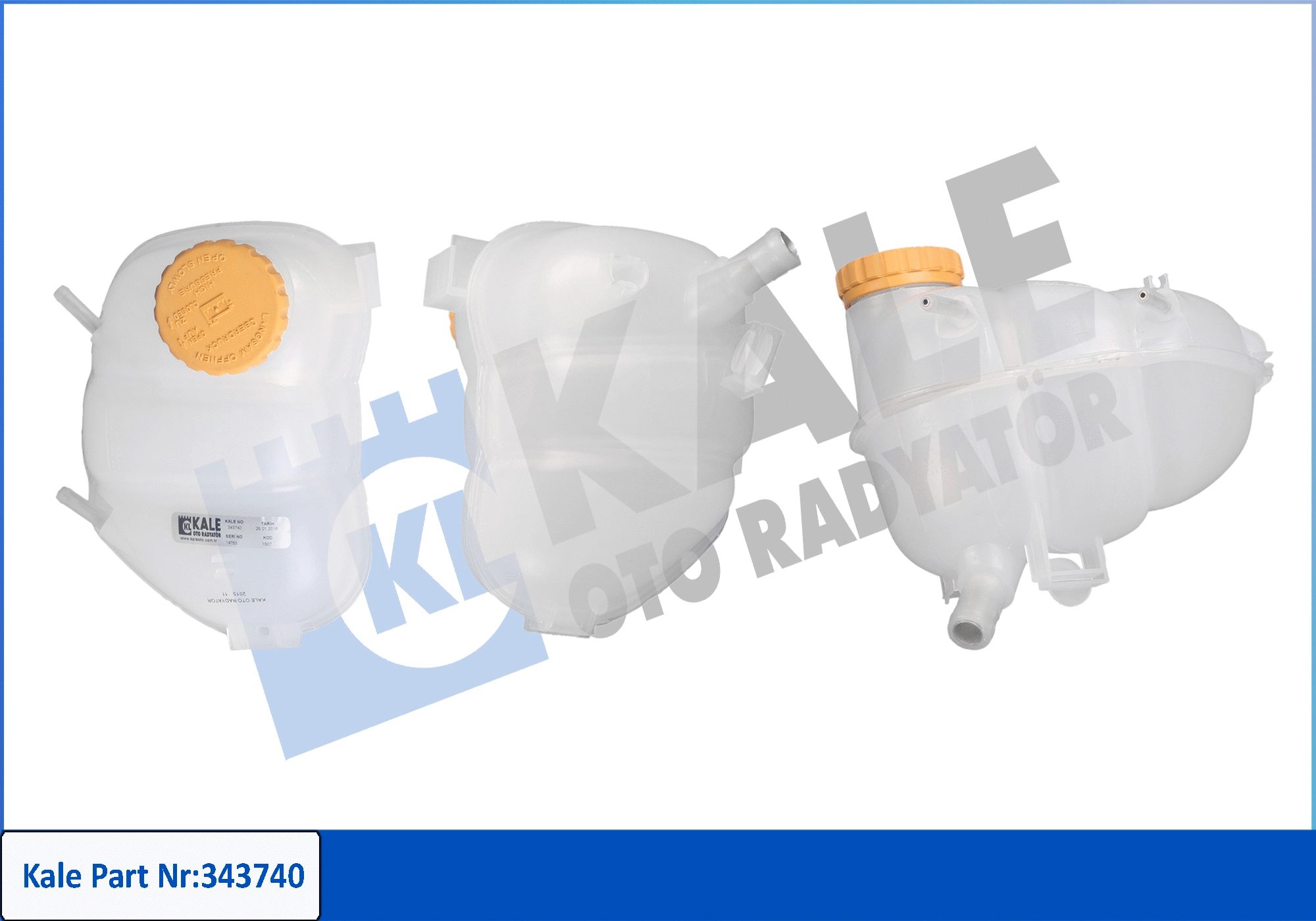 KALE OTO RADYATOR 343740