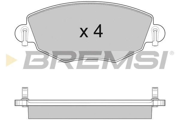 BREMSI BP2926