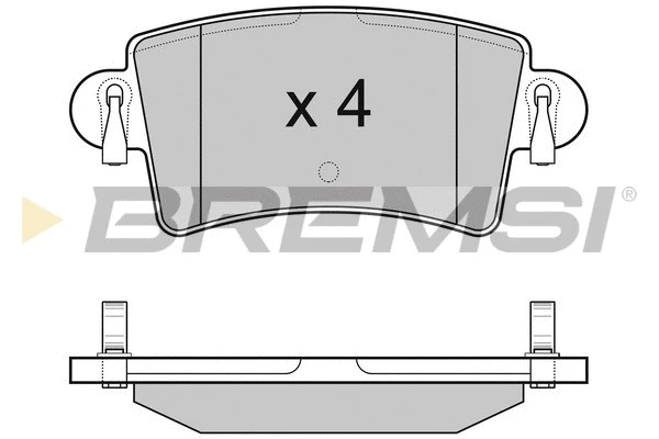 BREMSI BP3074