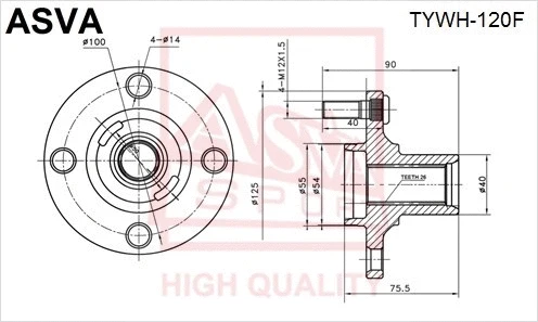 ASVA TYWH120F