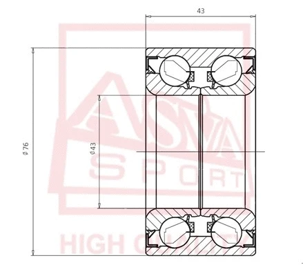 ASVA DAC43760043