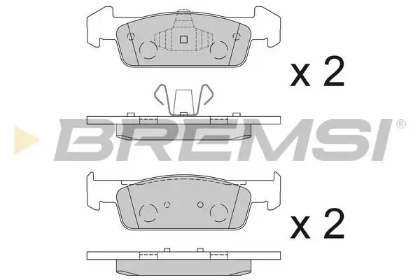 BREMSI BP3647