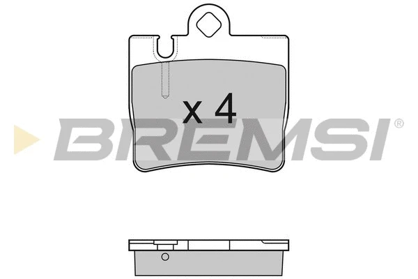 BREMSI BP2999
