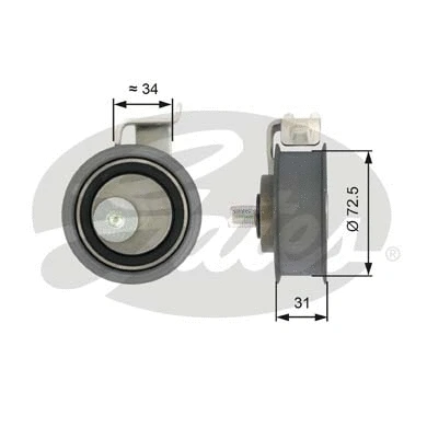 GATES T43017