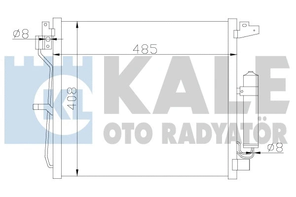 KALE OTO RADYATOR 343160