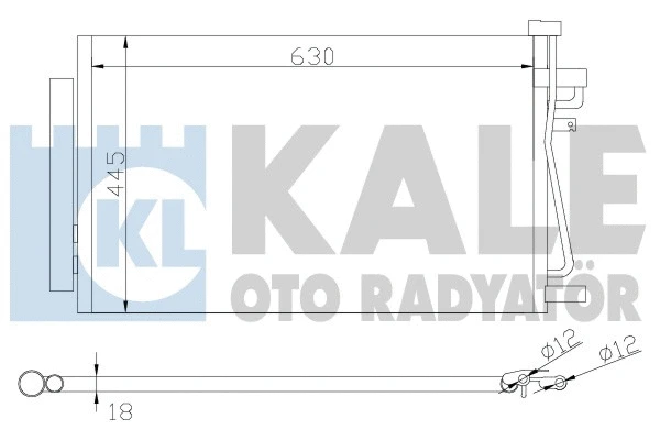 KALE OTO RADYATOR 343310