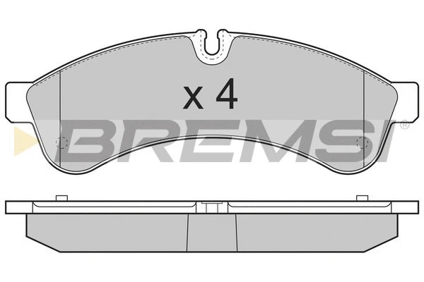 BREMSI BP3365