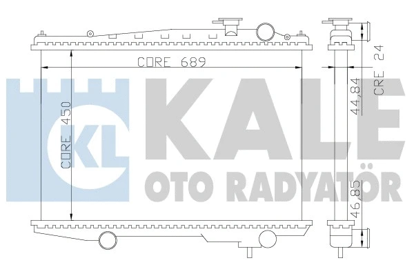 KALE OTO RADYATOR 362700