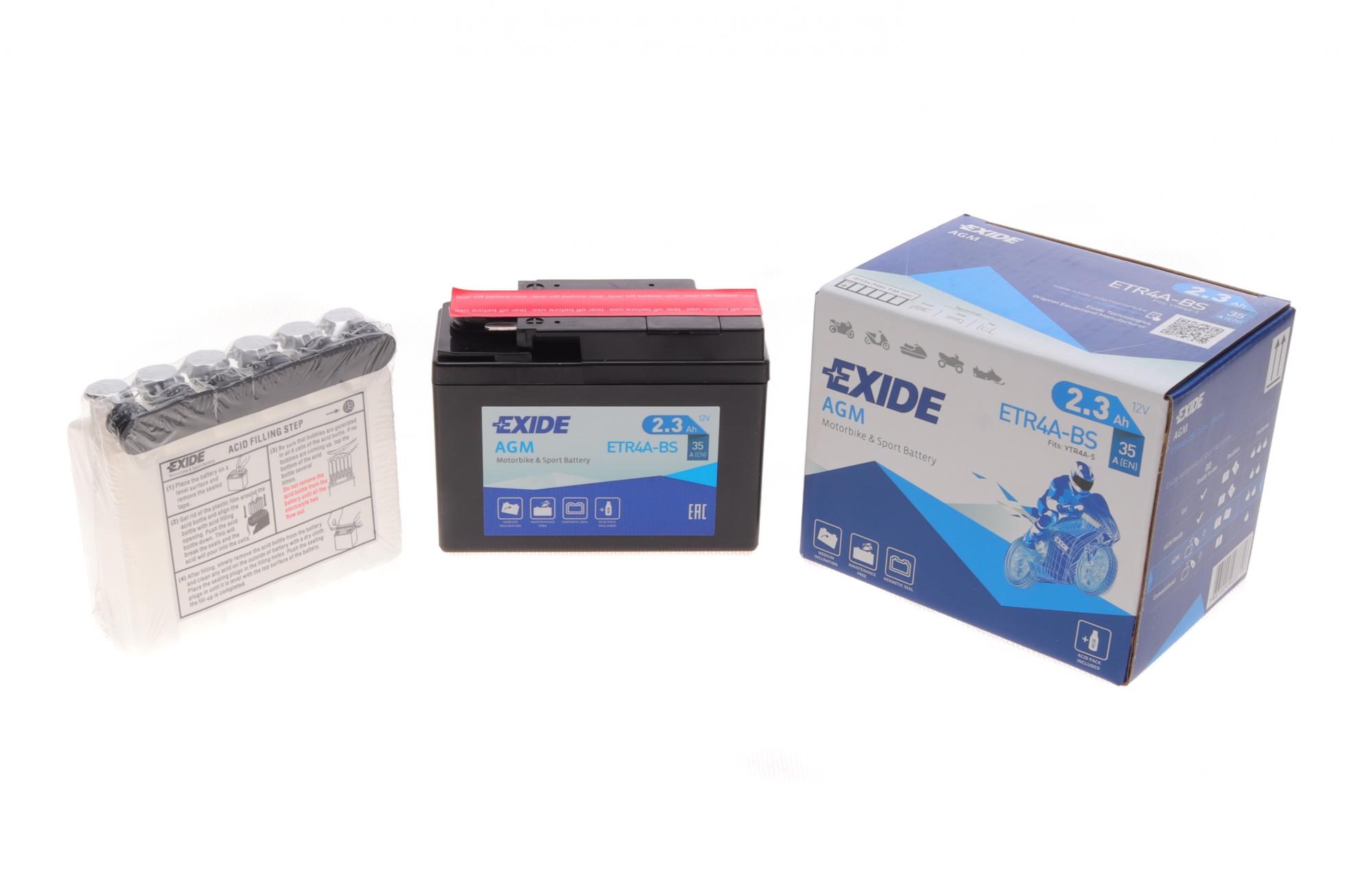 EXIDE YTR4ABS