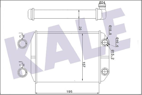 KALE OTO RADYATOR 346825