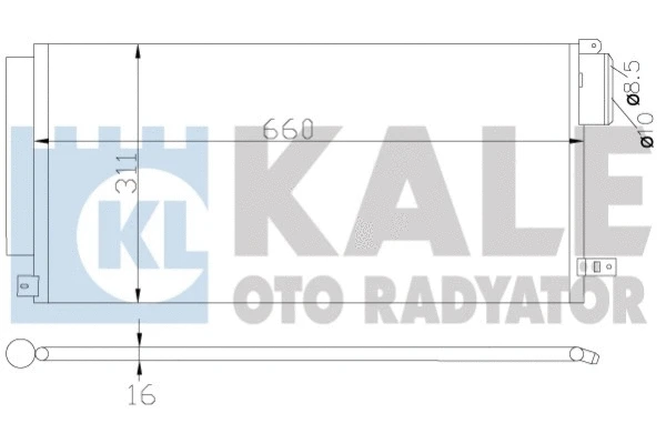 KALE OTO RADYATOR 389100