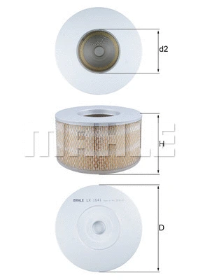 KNECHT LX1641